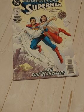 The Event Of The Century Superman The Wedding Album Adult Comics Dec 1996 No 1.
